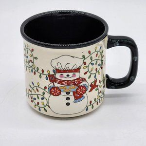 Temp-tations by Tara Winter Whimsy Snowman Baker 16 oz. Mug
